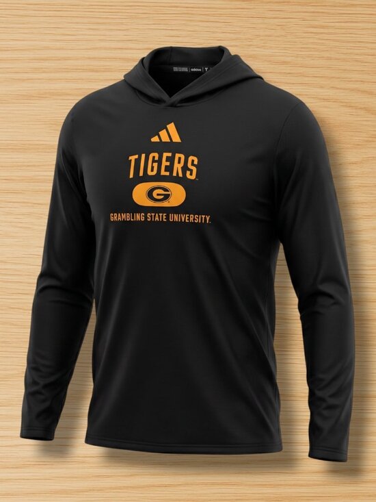 adidas Other - Adidas Men's Large Tall Grambling State Tigers Performance Hoodie LT